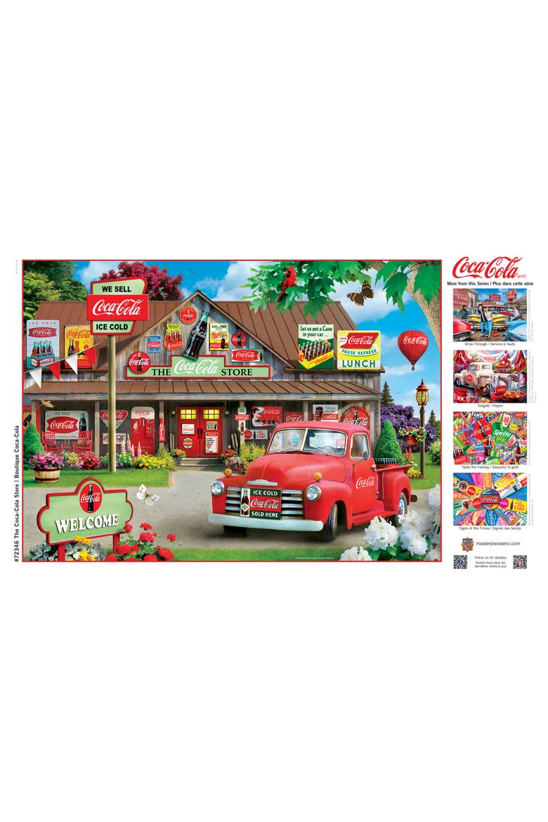 Coca-Cola Store 1000 Piece Jigsaw Puzzle, Alternate, color, Multicolor