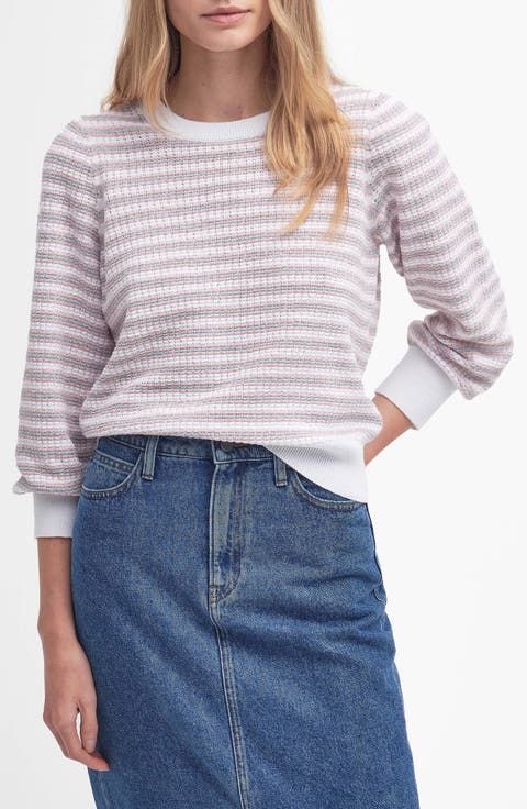 Thea Stripe Knit Sweater