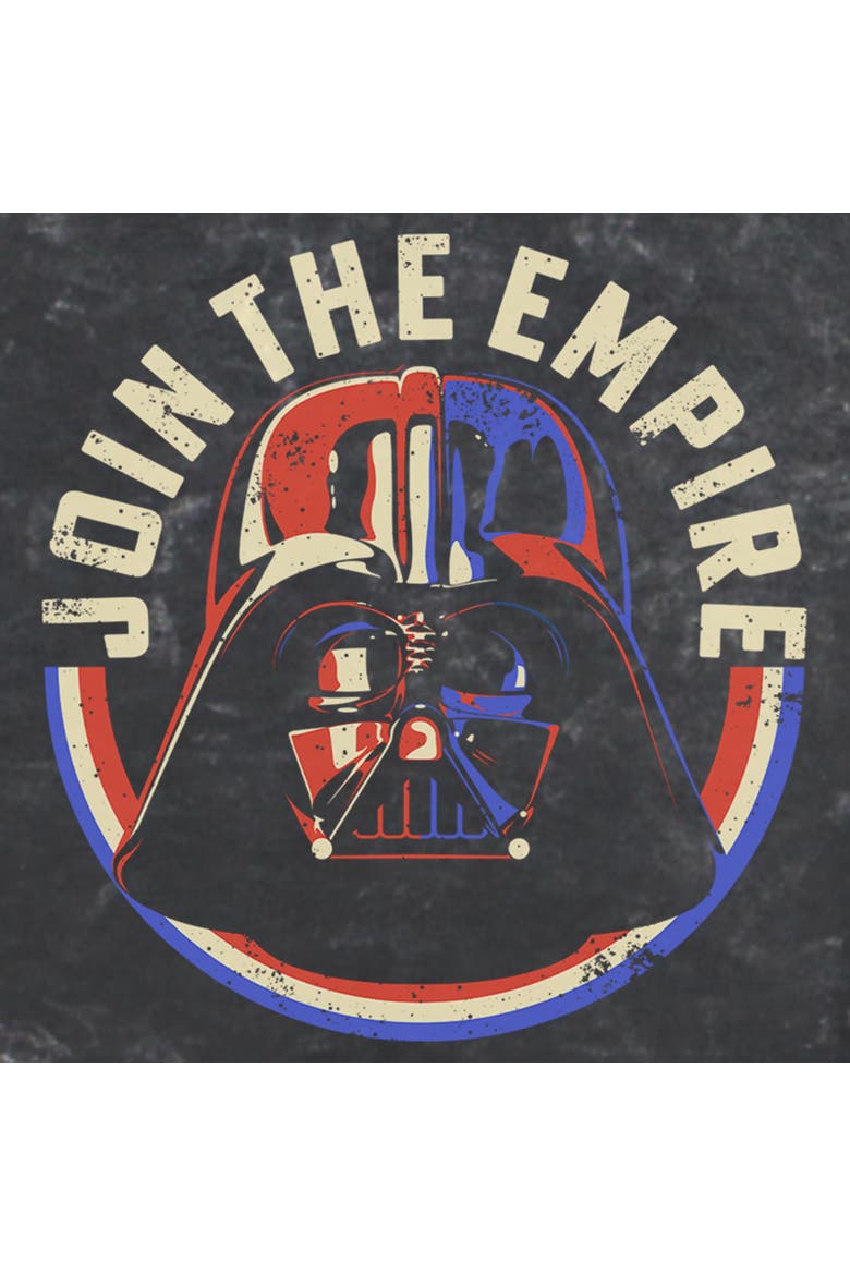 Junior's Star Wars Join The Empire Vader  Graphic T-Shirt, Alternate, color, Black