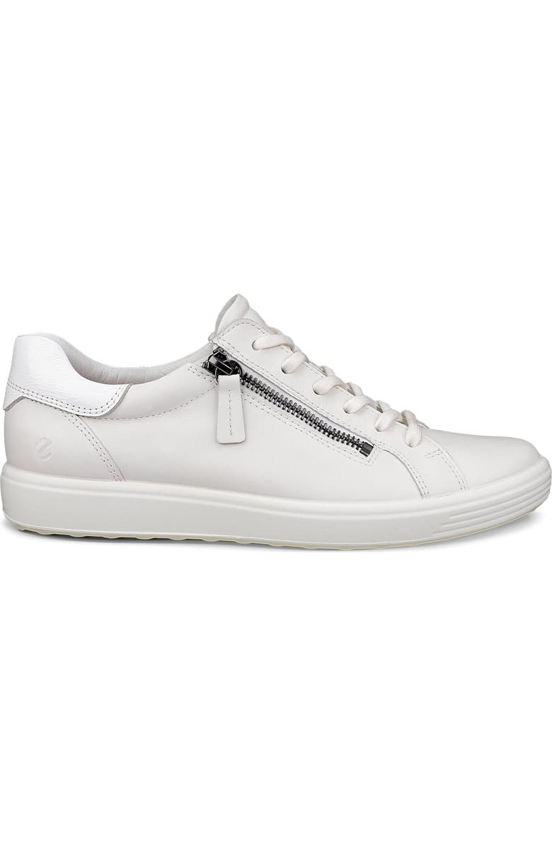 ECCO Soft 7 Sneaker, Alternate, color, White