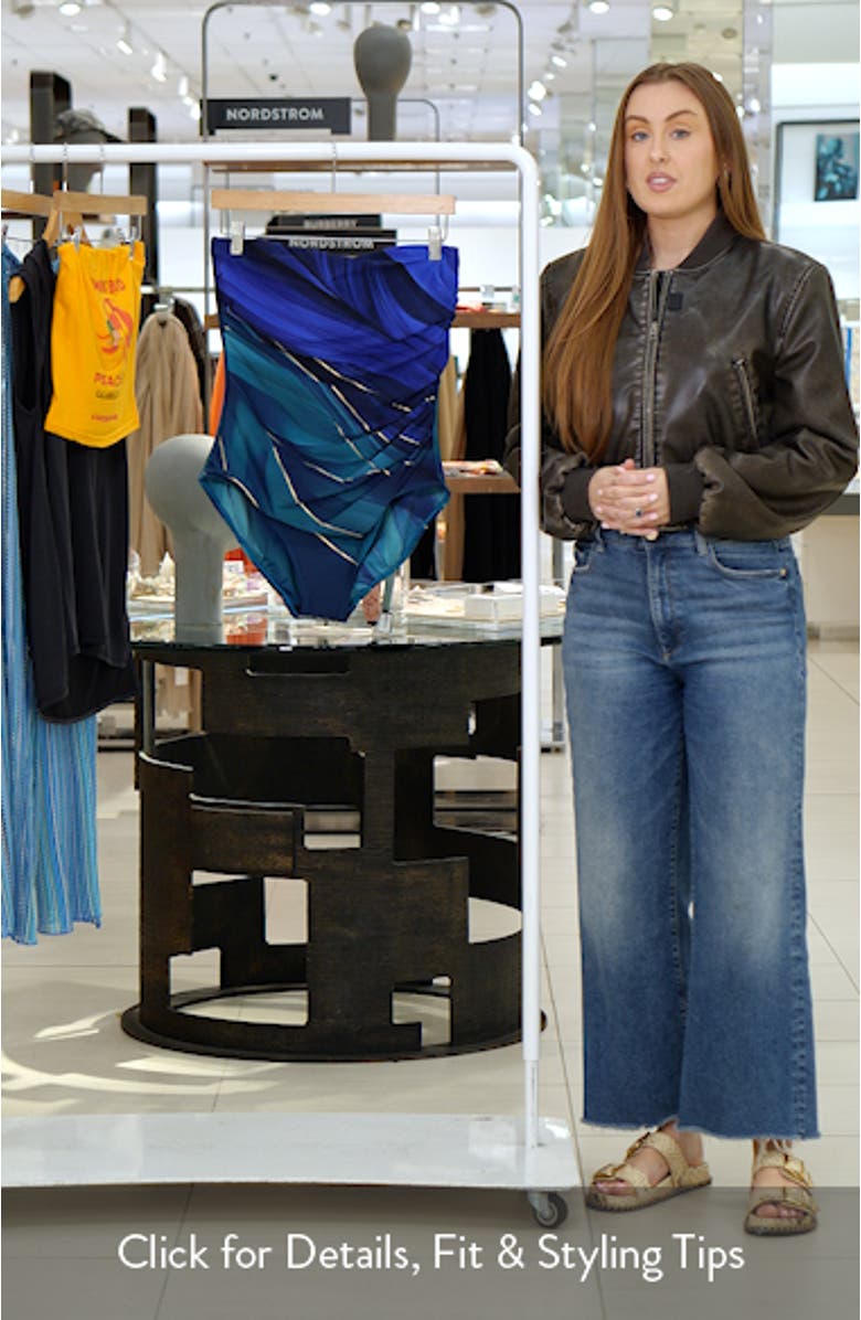 Maldiva Avanti Strapless One-Piece Swimsuit, sales video thumbnail