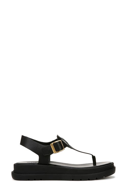Naturalizer Alyssa T-strap Platform Sandal In Black