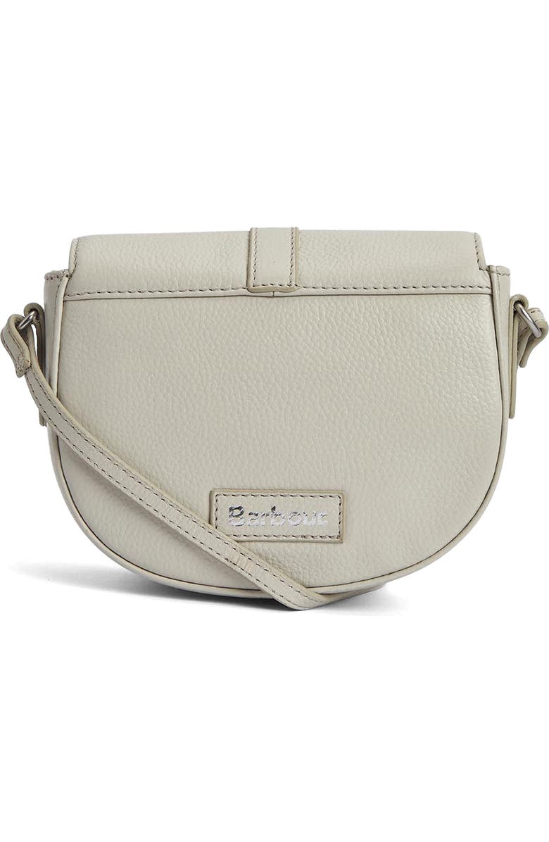 Barbour Laire Leather Saddle Bag, Alternate, color, Light Sand