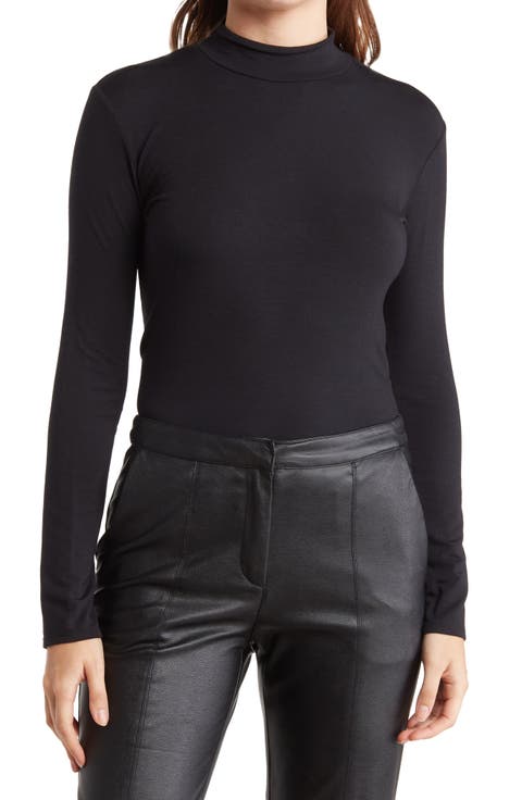 Spring Turtleneck Long Sleeve Sweater Tee