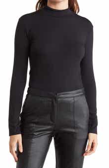 GO COUTURE Spring Turtleneck Long Sleeve Sweater Tee