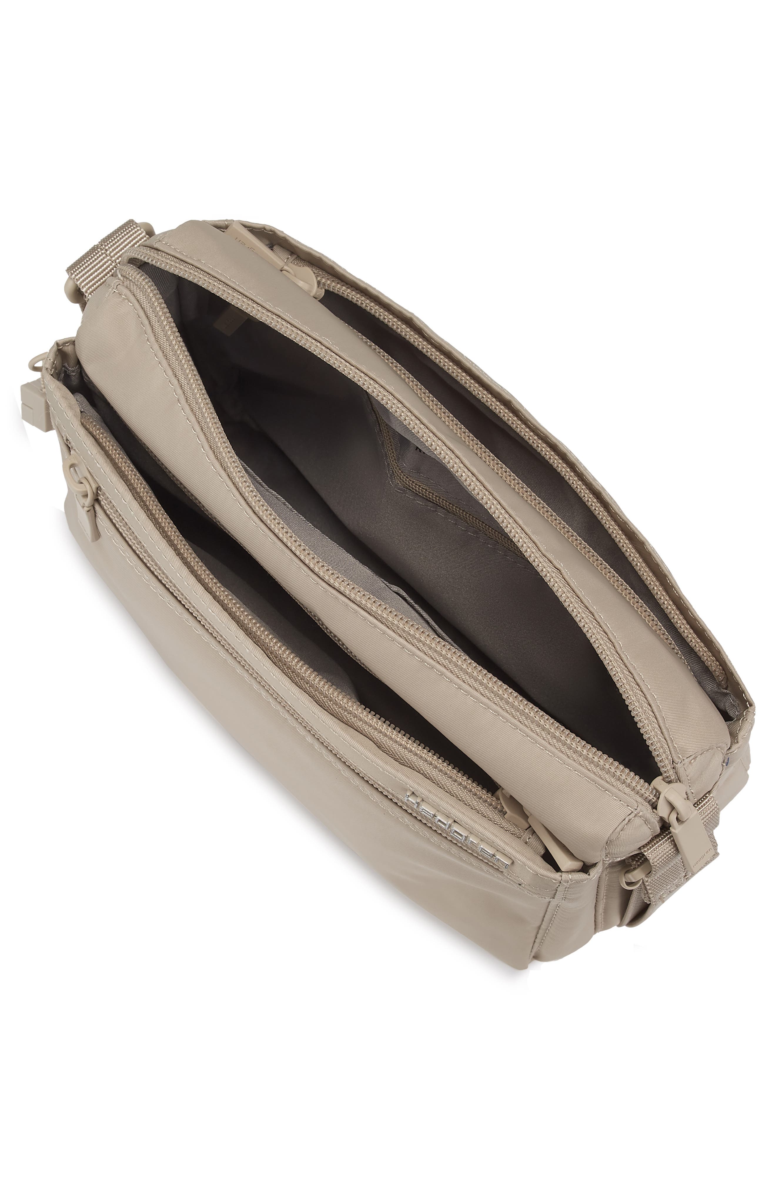 Eye RFID Water Repellent Shoulder Bag, Alternate, color, CASHMERE BEIGE