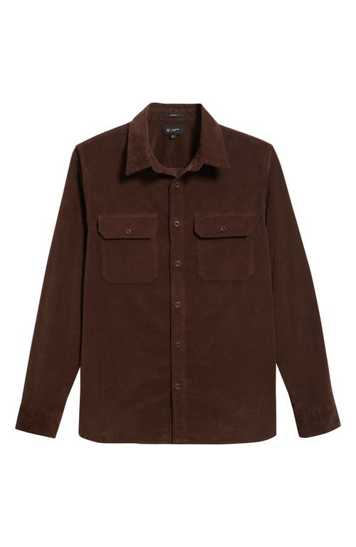 Ag Curtis Classic Fit Button-up Work Shirt In Burgundy