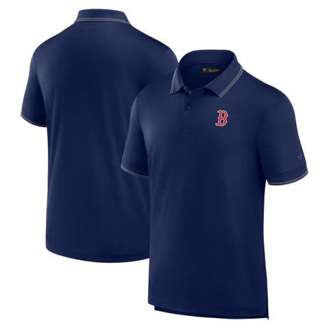 Men's Fanatics Signature Navy Boston Red Sox Pique Polo Shirt