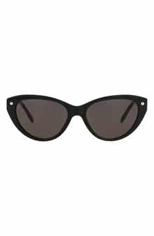 McQueen Best 55mm Cat Eye Sunglasses