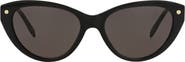 McQueen Best 55mm Cat Eye Sunglasses