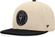 FANATICS Men's Fanatics Cream Inter Miami CF Tempo Corduroy Snapback Hat
