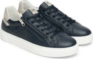NeroGiardini Low Top Side Zip Sneaker