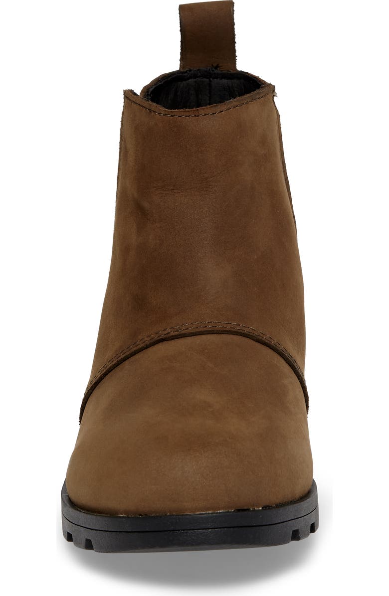 SOREL Emelie Waterproof Leather Chelsea Boot, Alternate, color,