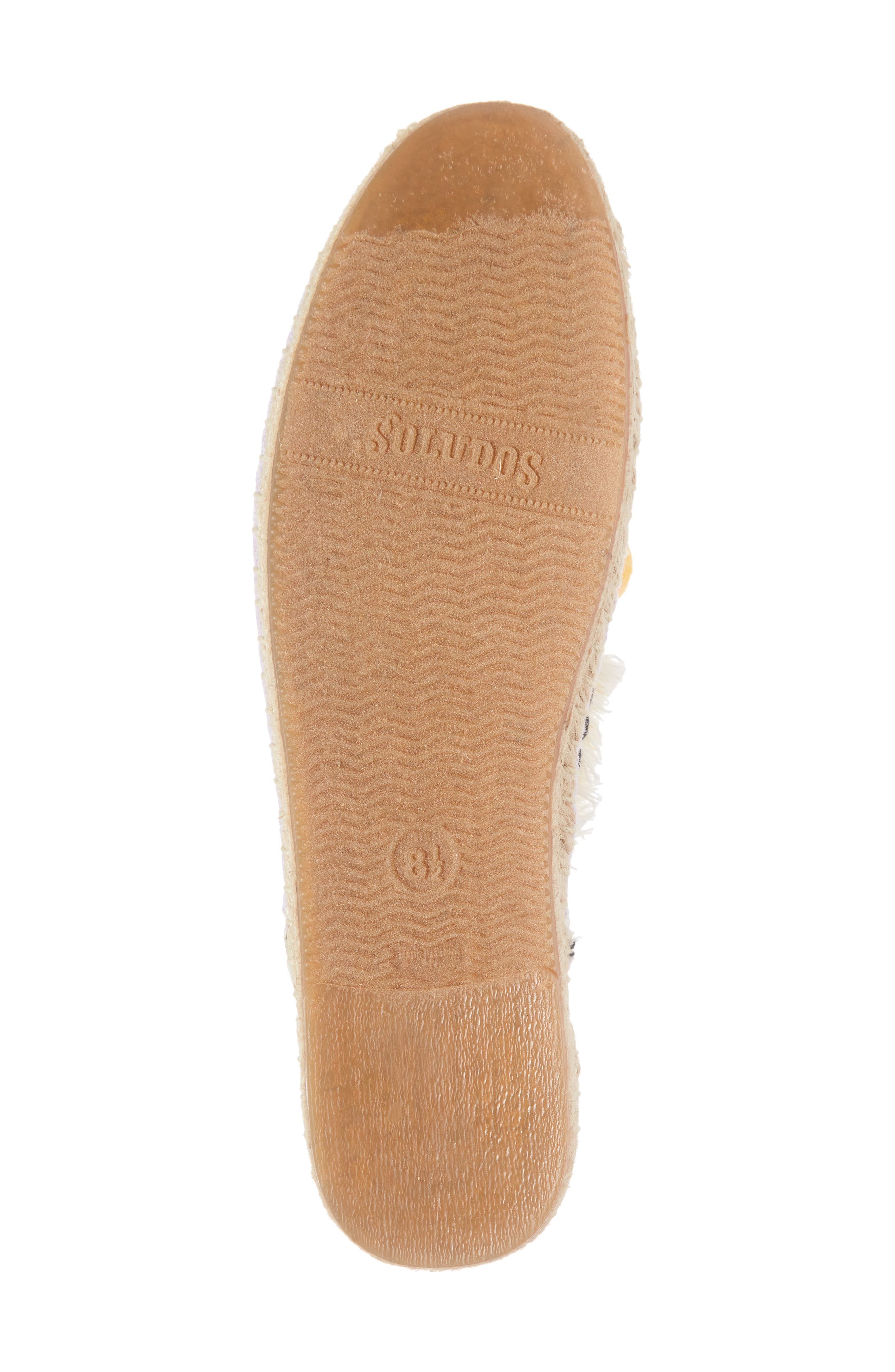 Pompom Espadrille Mule, Alternate, color, LILAC FABRIC