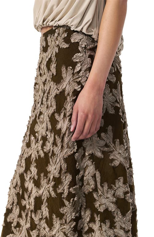 Shop Rag & Bone Wren Print Maxi A-line Skirt