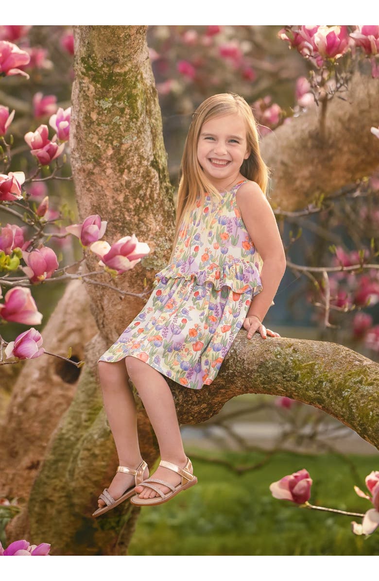 Mabel + Honey Tulip Twirl Sleeveless Dress, Alternate, color, Purple