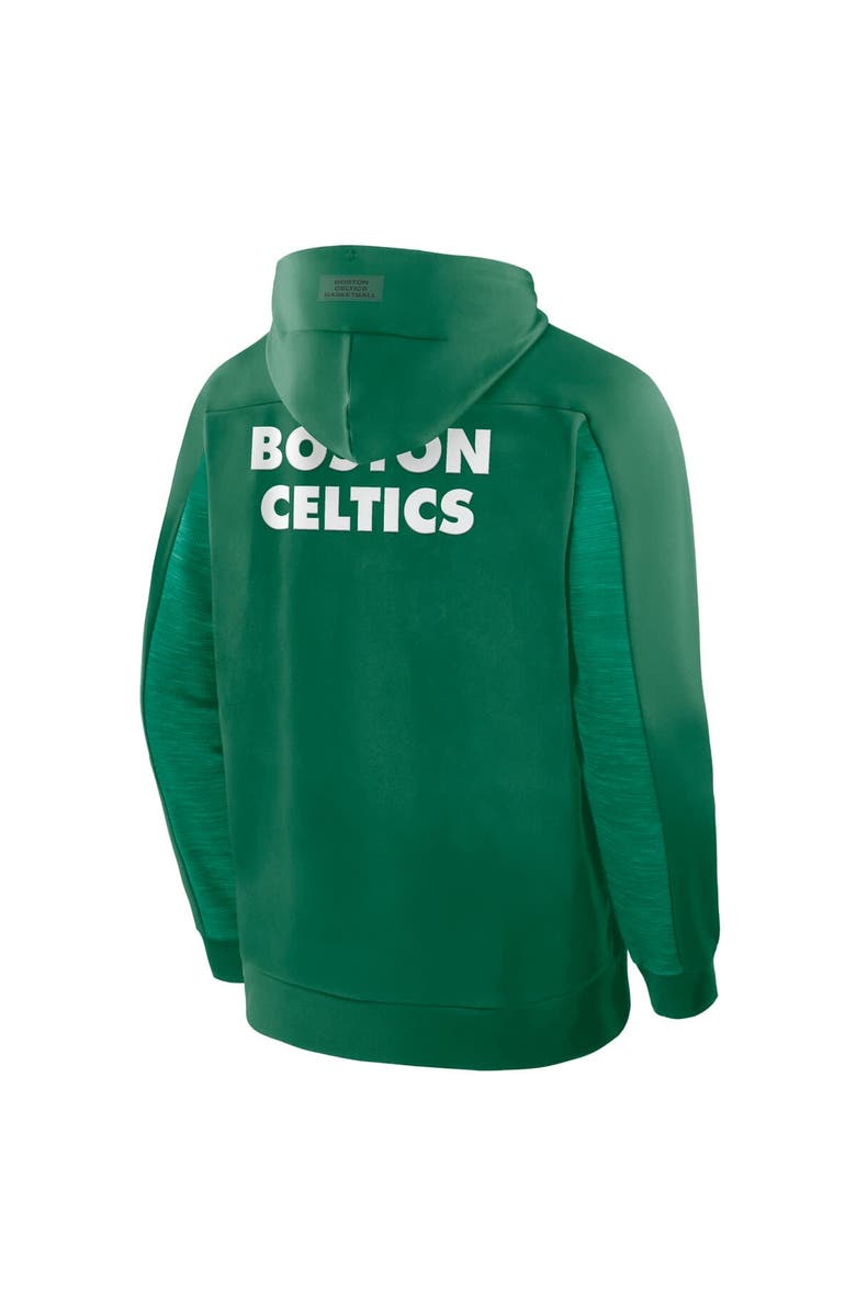 FANATICS Men's Fanatics Kelly Green Boston Celtics Back Door Cut Play Defender Full-Zip Hoodie, Alternate, color, Kelly Green