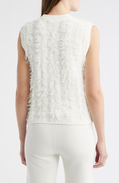 Kobi Halperin Sterling Fringe Knit Sweater Vest