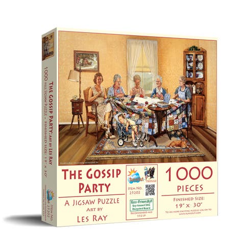 The Gossip Party 1000 piece Jigsaw Puzzle for Adults