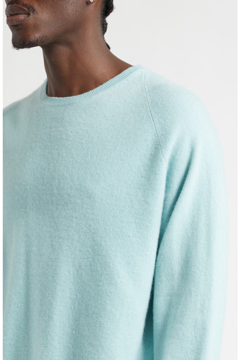Cashmere Crewneck Sweater, Alternate, color, CLOUD BLUE