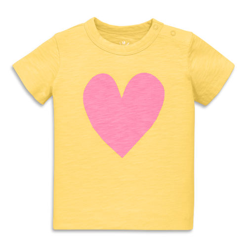 Shop Primary Baby Heart Tee In Sunlight Heart