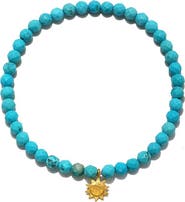 Satya Jewelry Ignite Vibrancy Turquoise Sun Bracelet