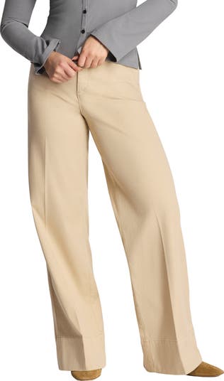 SPANX® SPANXsupersmooth™ Stretch Twill Wide Leg Pant | Nordstrom
