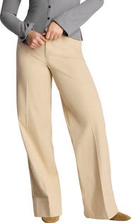 SPANX® SPANXsupersmooth™ Stretch Twill Wide Leg Pant