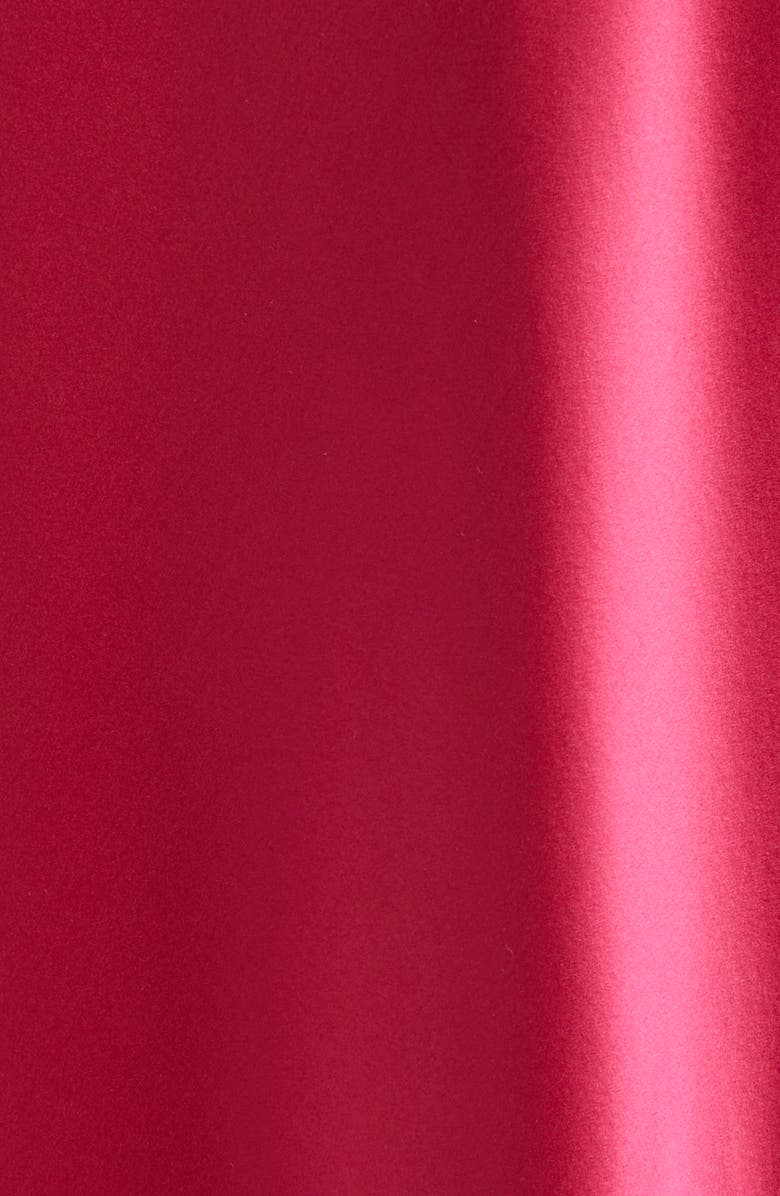 Cinq à Sept Fabbie Silk Cocktail Shirtdress, Alternate, color, Pink Garnet