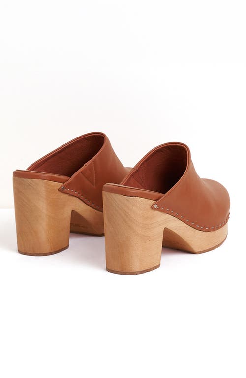Charlotte Stone Marlo Platform Clog In Brown