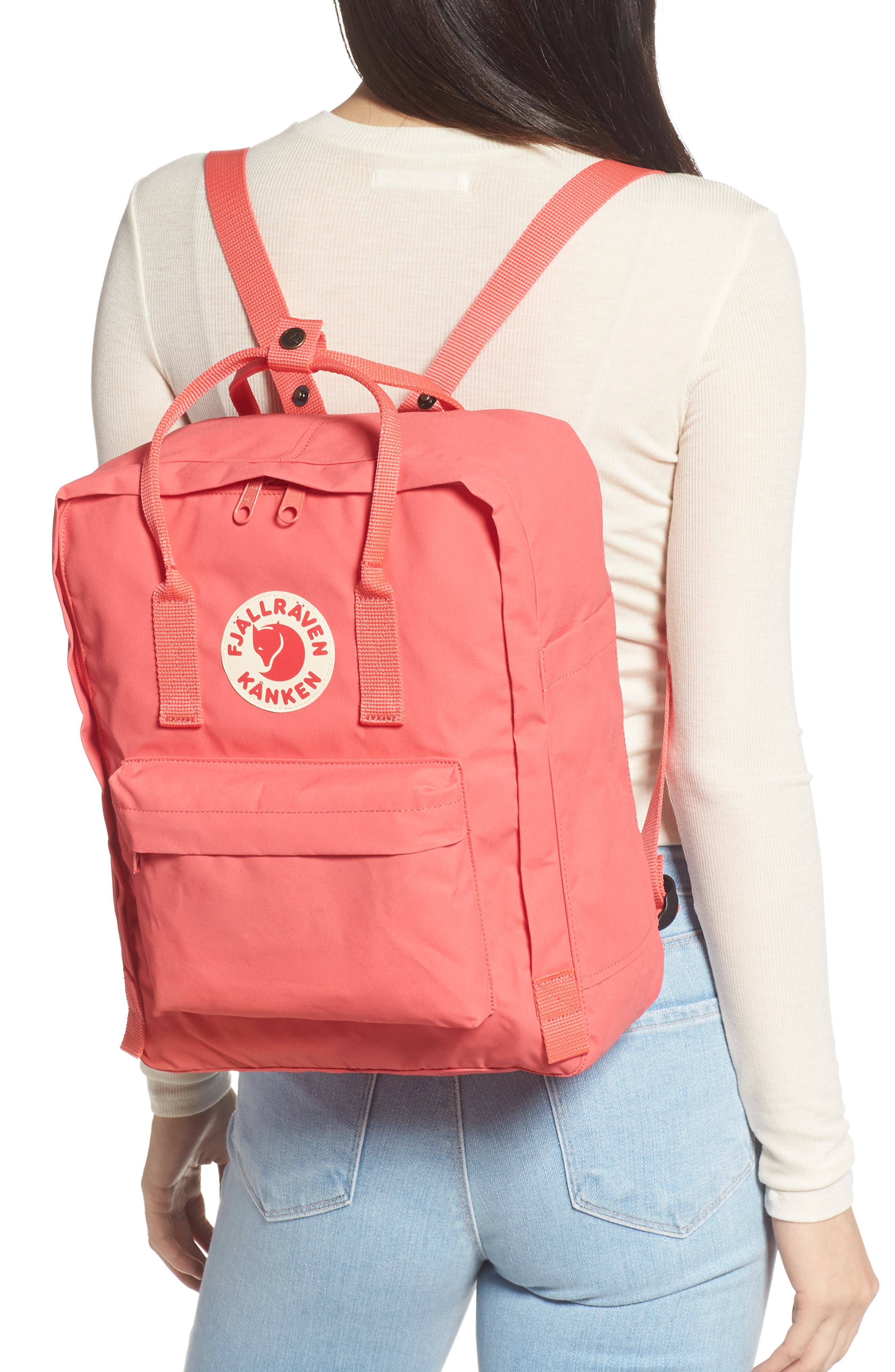 Kånken Water Resistant Backpack, Alternate, color, PEACH PINK