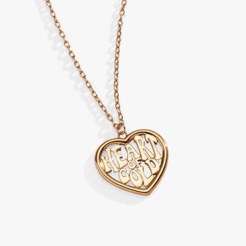 Heart of Gold Pendant Necklace