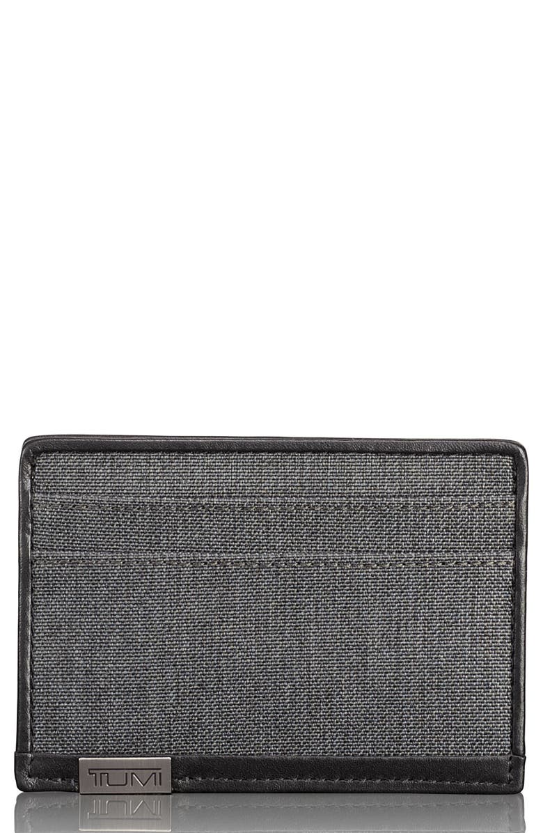 TUMI Alpha Card Case, Main, color, 