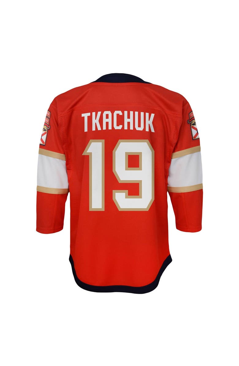 Outerstuff Toddler Matthew Tkachuk Red Florida Panthers Home Replica Player Jersey, Alternate, color, 