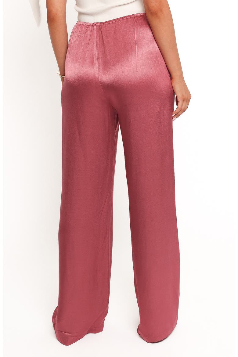Carissa Wide Leg Satin Pants, Alternate, color, DUSTY ROSE