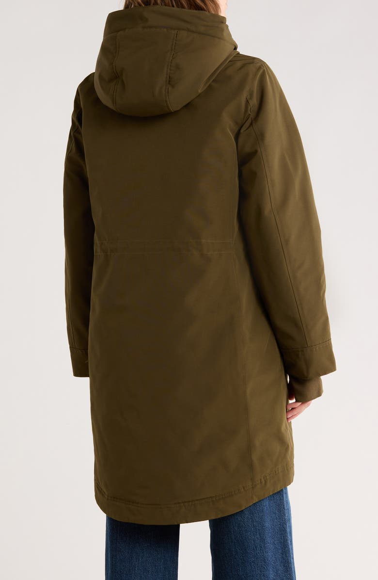 Lucky Brand Hooded Anorak Jacket, Alternate, color, Dark Olive