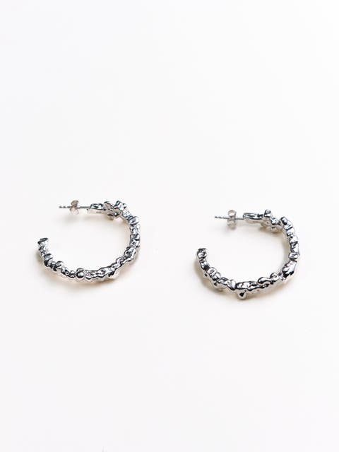 Belle Scrunchie Hoops