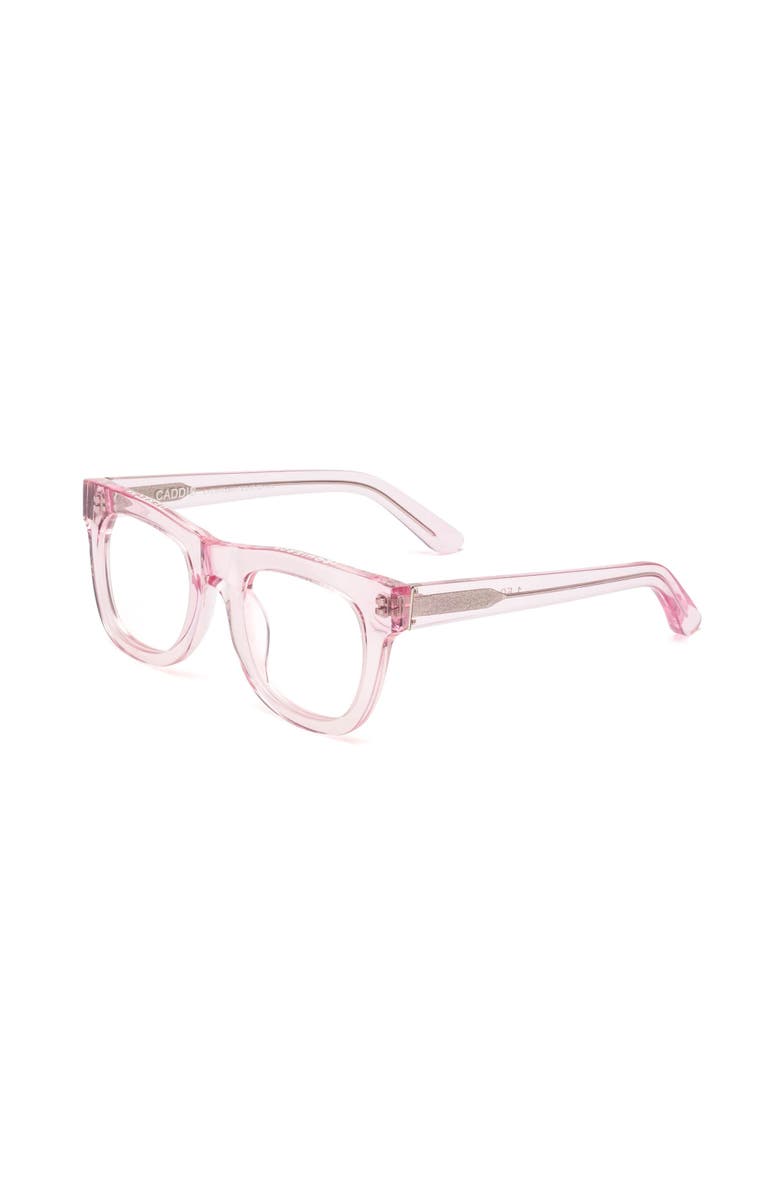 Caddis D28 | Reading Glasses, Alternate, color, Polished Clear Pink