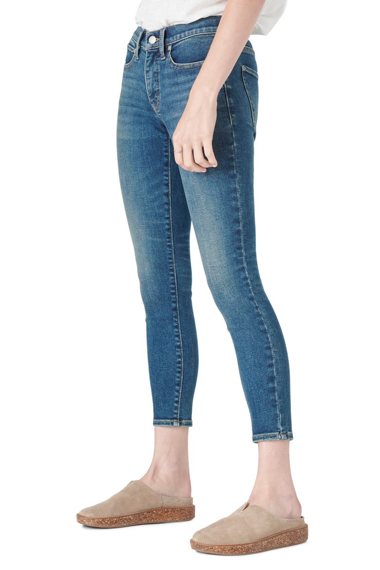 Ava Mid Rise Skinny Jeans, Alternate, color, LYELL