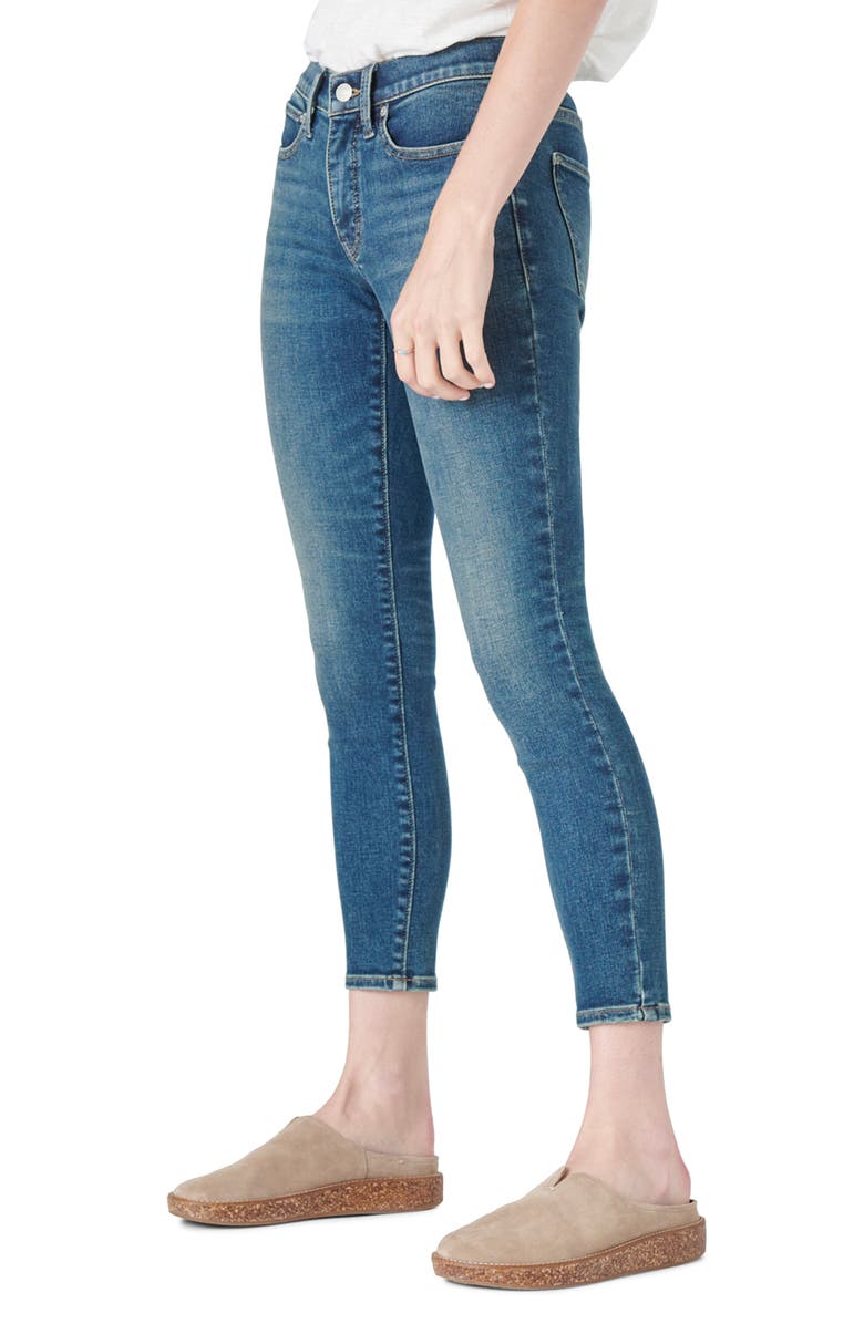 Lucky Brand Ava Mid Rise Skinny Jeans, Alternate, color, Lyell