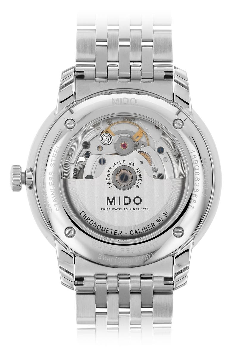 MIDO Baroncelli Automatic Watch, 40mm, Alternate, color,