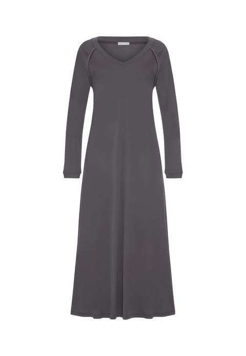 Pure Essence V-Neck Cotton Nightgown