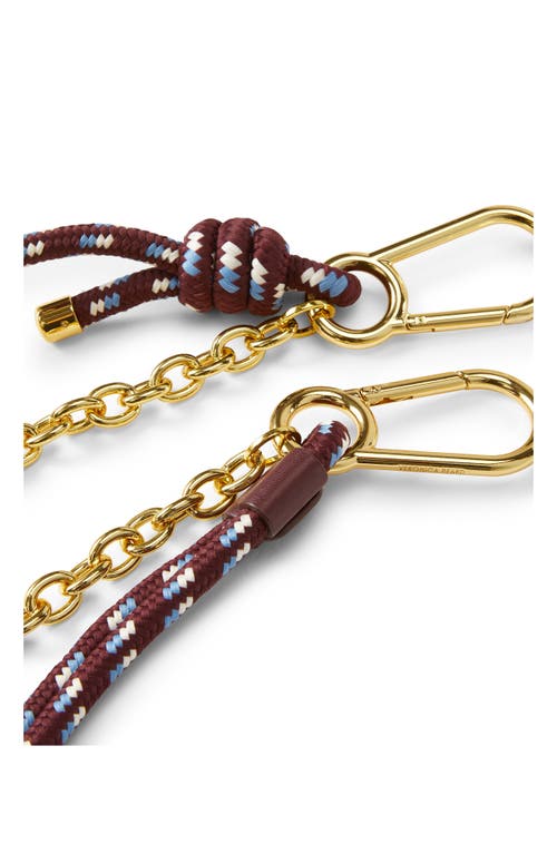 Veronica Beard Paracord & Chain Bag Strap