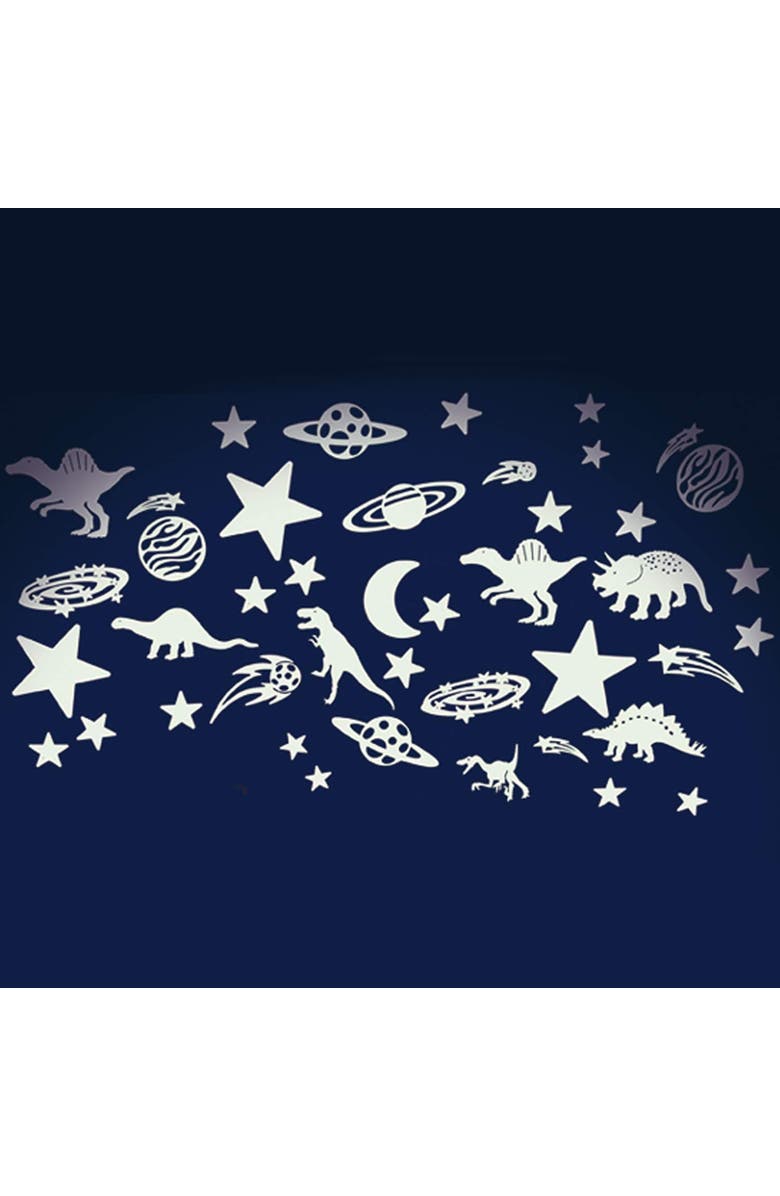 The Original Glowstars Company Cosmic Glow Dinosaurs Selfadhesive Pads, Alternate, color, Multicolored