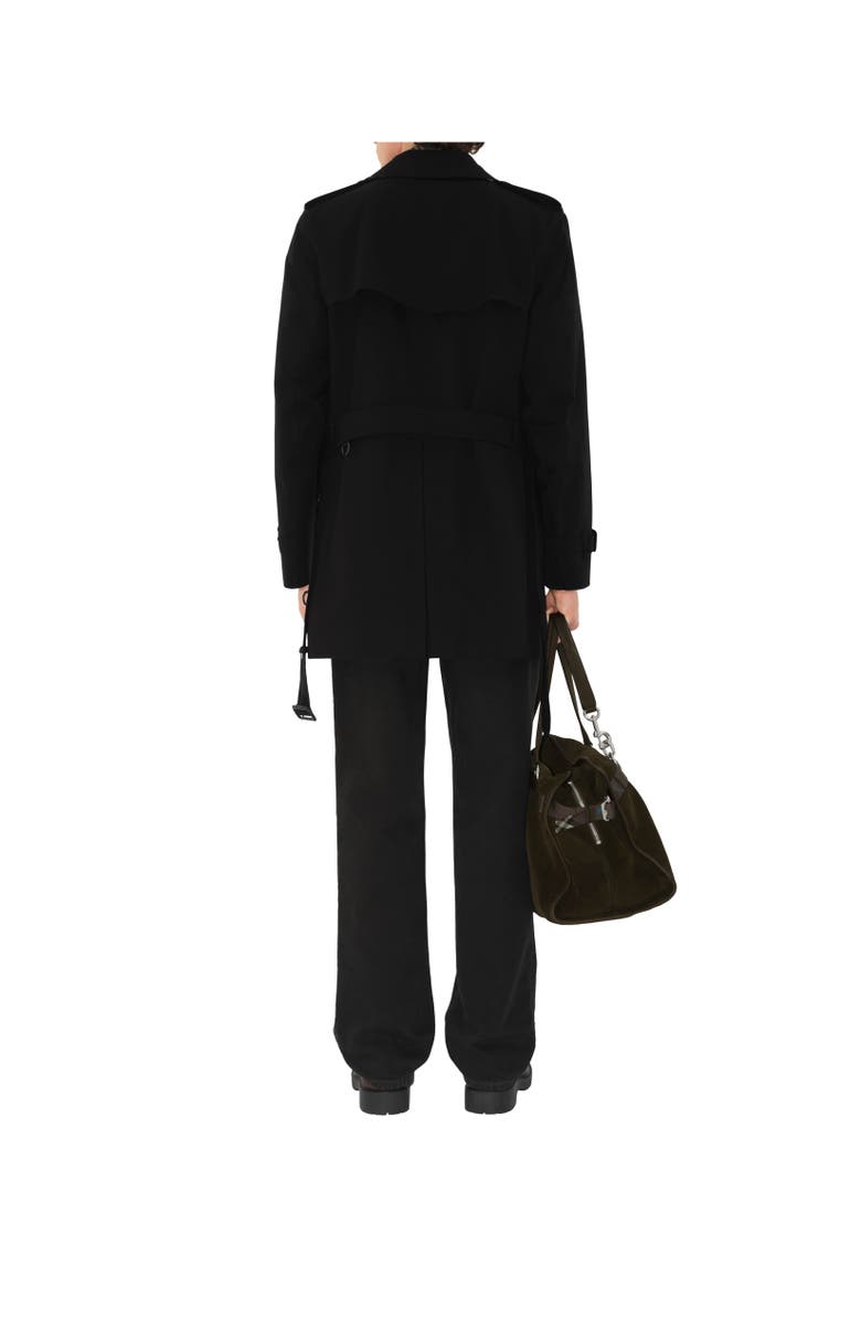 Burberry Short Kensington Heritage Trench Coat, Alternate, color, 