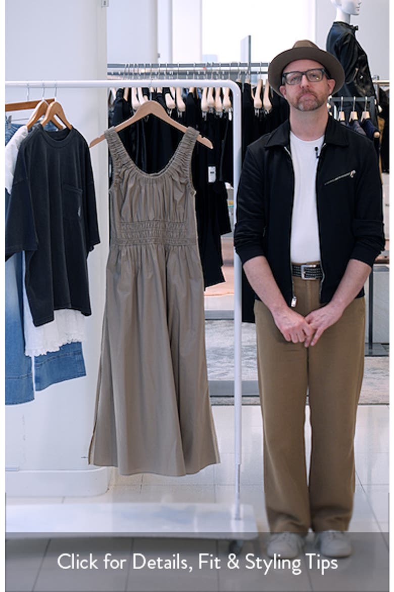 Anouk Smock Waist Cotton Dress video