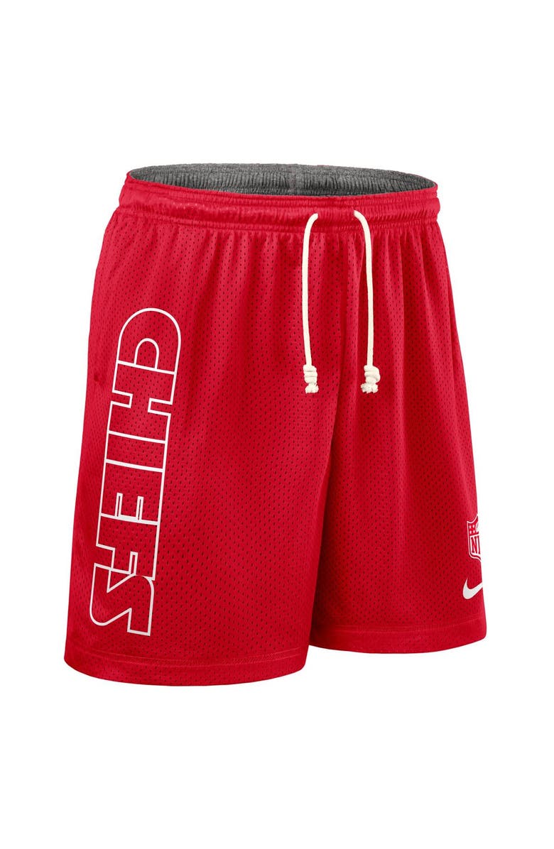 Nike Men's Nike Red Kansas City Chiefs Sideline Reversible Performance Shorts, Alternate, color, Red