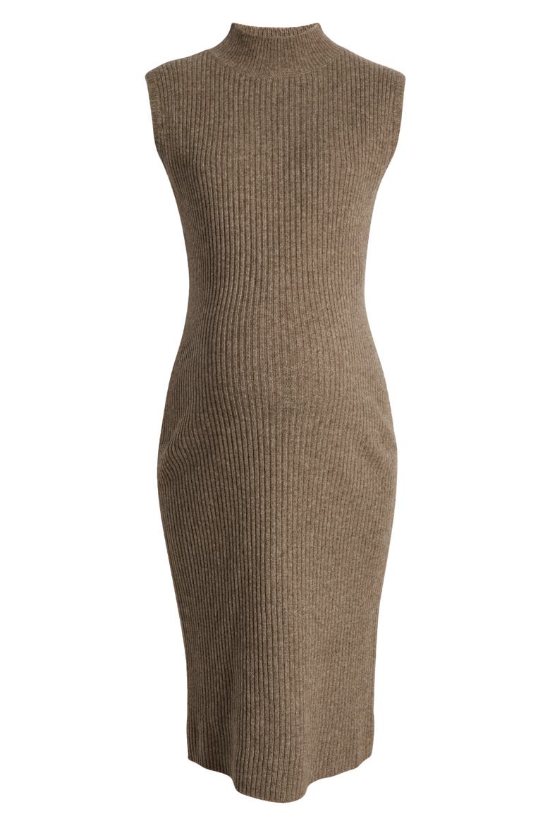 Alexandra Knit Dress, Alternate, color, CAMEL