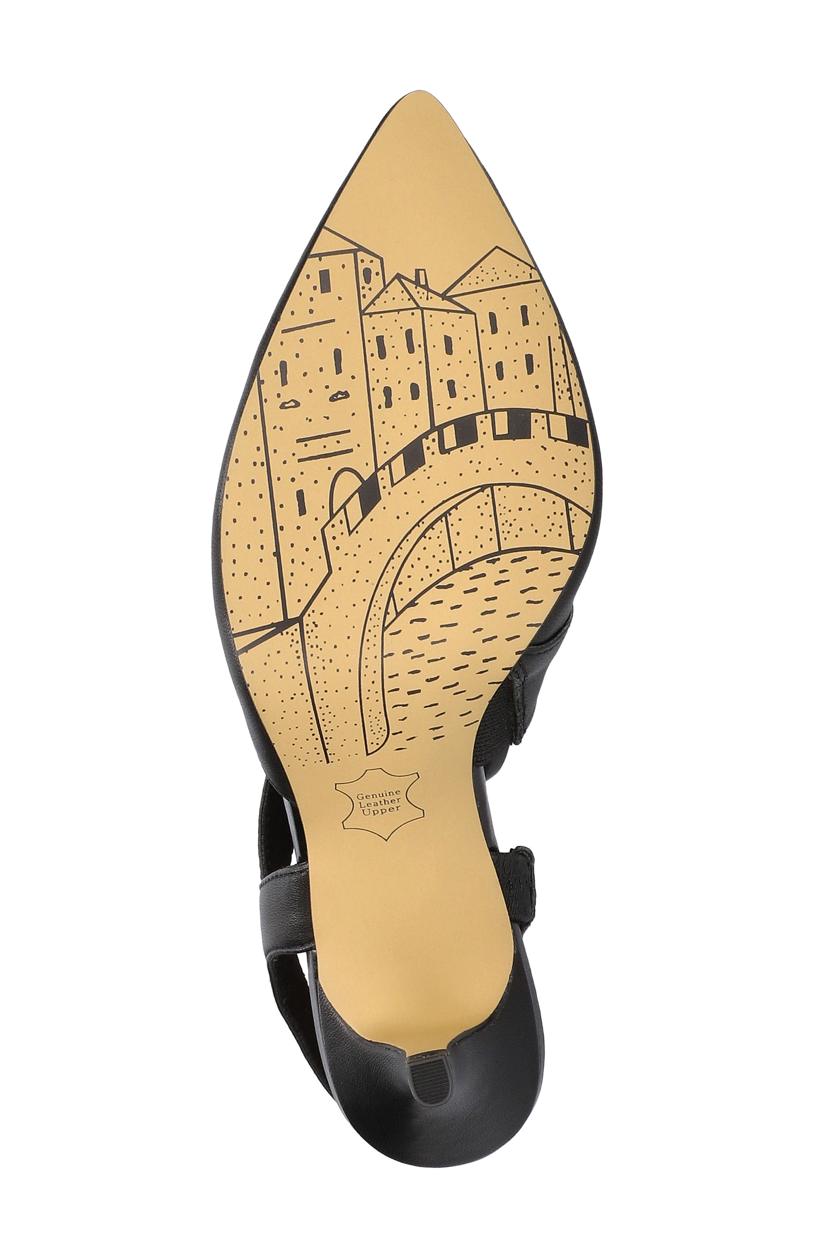 Bella Vita Arabella Slingback Pointed Toe Pump, Alternate, color, 