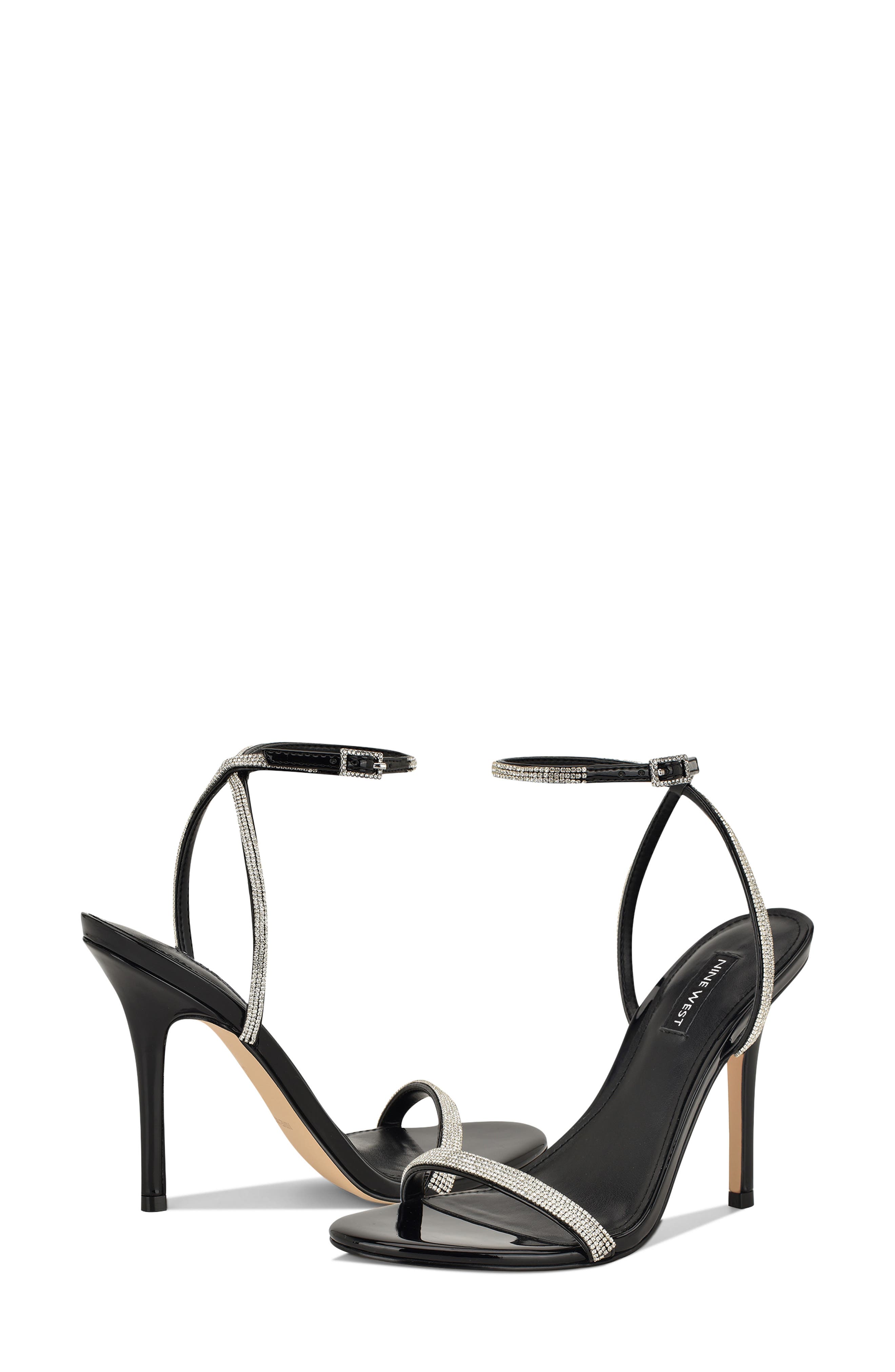 Nine West Stodia Ankle Strap Sandal, Alternate, color, 